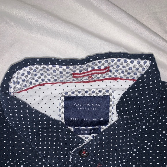 Cactus Man button up shirt - Picture 2 of 2